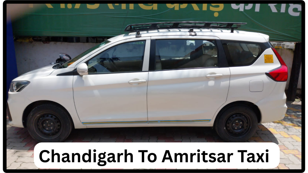 Chandigarh to Amritsar Taxi
